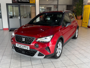 2023 SEAT Arona 1.0 Tsi Xperience in Red — image 5