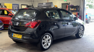 2015 Vauxhall Corsa 1.4 I Ecoflex Excite Black 5dr 1 Keeper+low Tax+heatedseats in Black — image 6