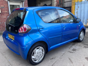 2009 Toyota Aygo 1.0 Vvt-I Blue Multimode Euro 4 5dr in Blue — image 3