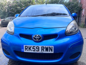 2009 Toyota Aygo 1.0 Vvt-I Blue Multimode Euro 4 5dr in Blue — image 5
