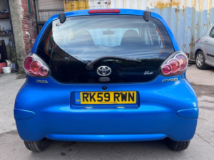 2009 Toyota Aygo 1.0 Vvt-I Blue Multimode Euro 4 5dr in Blue — image 6
