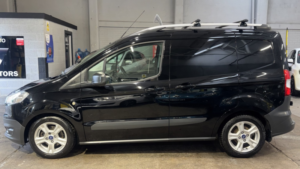 2016 Ford Transit Courier 1.5 Tdci Trend Diesel Black 5dr Satnav+no Vat+clean+work Ready in Black — image 2