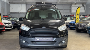 2016 Ford Transit Courier 1.5 Tdci Trend Diesel Black 5dr Satnav+no Vat+clean+work Ready in Black — image 3