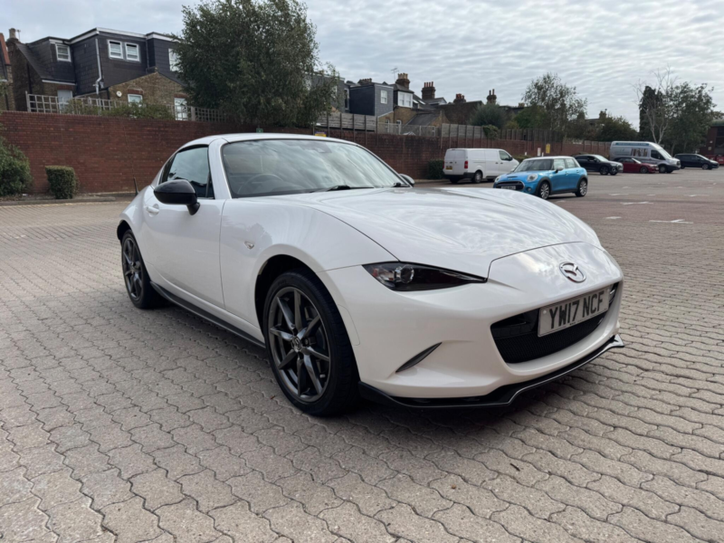 2017 Mazda Mx-5 Rf 2.0 Skyactiv-G Sport Nav Euro 6 2dr in White — image 1