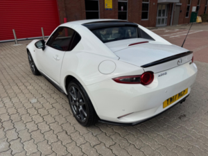 2017 Mazda Mx-5 Rf 2.0 Skyactiv-G Sport Nav Euro 6 2dr in White — image 3