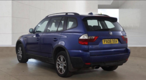 2008 BMW X3 2.0d Se 4WD Euro 4 5dr in Blue — image 4