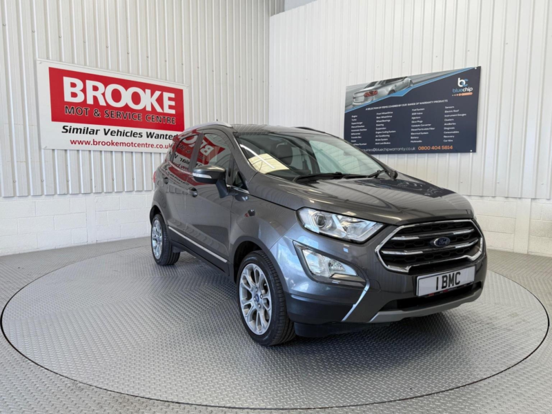 2019 Ford Ecosport 1.0t Ecoboost Titanium Euro 6 (s/s) 5dr in Grey — image 1