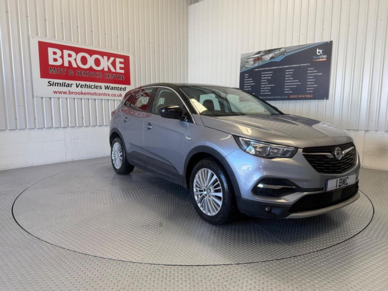2019 Vauxhall Grandland X 1.5 Turbo D Blueinjection Sport Nav Euro 6 (s/s) 5dr in Grey — image 1