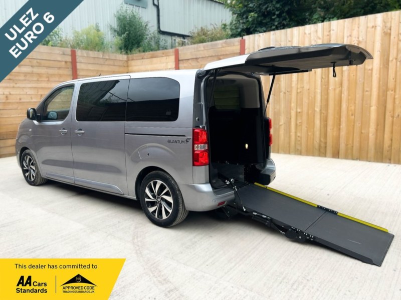 2024 Citroen Spacetourer 4 SEAT Auto Wheelchair Accessible Disabled Access Vehicle Wav in Grey — image 1