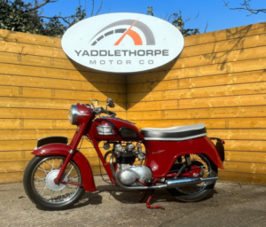 1961 Triumph 5ta Motorcycle in Red — image 3