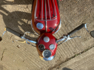 1961 Triumph 5ta Motorcycle in Red — image 6