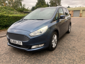 2018 Ford Galaxy 2.0 Ecoblue Titanium MPV 5dr Diesel Manual Euro 6 (s/s) (150 Ps) in Blue — image 3