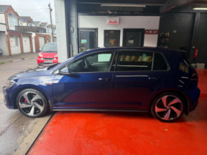 2018 Volkswagen Golf 2.0 Tsi Gti Euro 6 (s/s) 5dr in Blue — image 4
