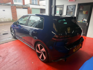 2018 Volkswagen Golf 2.0 Tsi Gti Euro 6 (s/s) 5dr in Blue — image 5
