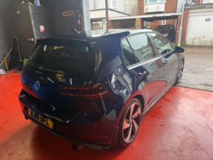 2018 Volkswagen Golf 2.0 Tsi Gti Euro 6 (s/s) 5dr in Blue — image 6