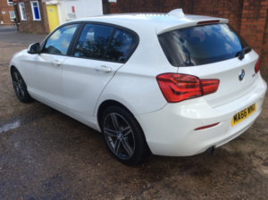 2016 BMW 1 Series 1.5 118i Sport 5-Door in White — image 4