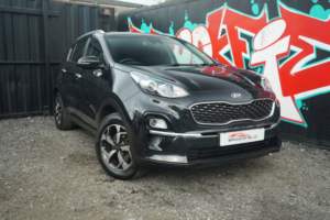 2019 Kia Sportage 1.6 Crdi Ecodynamics+ 2 SUV 5dr Diesel Hybrid Manual Euro 6 (s/s) (134 Bhp) in Black — image 2