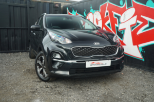 2019 Kia Sportage 1.6 Crdi Ecodynamics+ 2 SUV 5dr Diesel Hybrid Manual Euro 6 (s/s) (134 Bhp) in Black — image 3