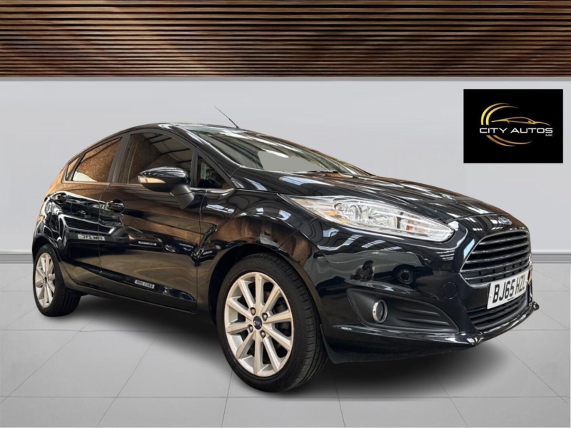 2015 Ford Fiesta 1.0t Ecoboost Titanium Euro 6 (s/s) 5dr in Black — image 1