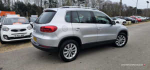 2013 Volkswagen Tiguan 2.0 Tdi Bluemotion Tech Se 4motion in Silver — image 3