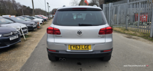 2013 Volkswagen Tiguan 2.0 Tdi Bluemotion Tech Se 4motion in Silver — image 4