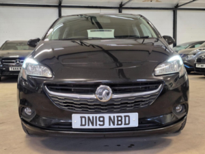 2019 Vauxhall Corsa 1.4i Ecotec Design Euro 6 3dr in Black — image 4