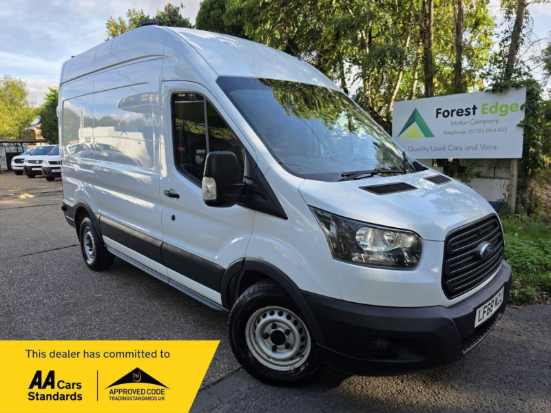 2018 Ford Transit 2.0 350 Ecoblue Fwd L2 H3 Euro 6 5dr in White — image 1