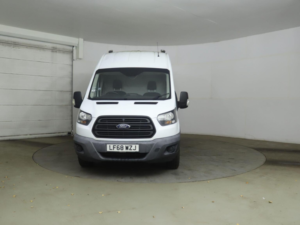 2018 Ford Transit 2.0 350 Ecoblue Fwd L2 H3 Euro 6 5dr in White — image 2