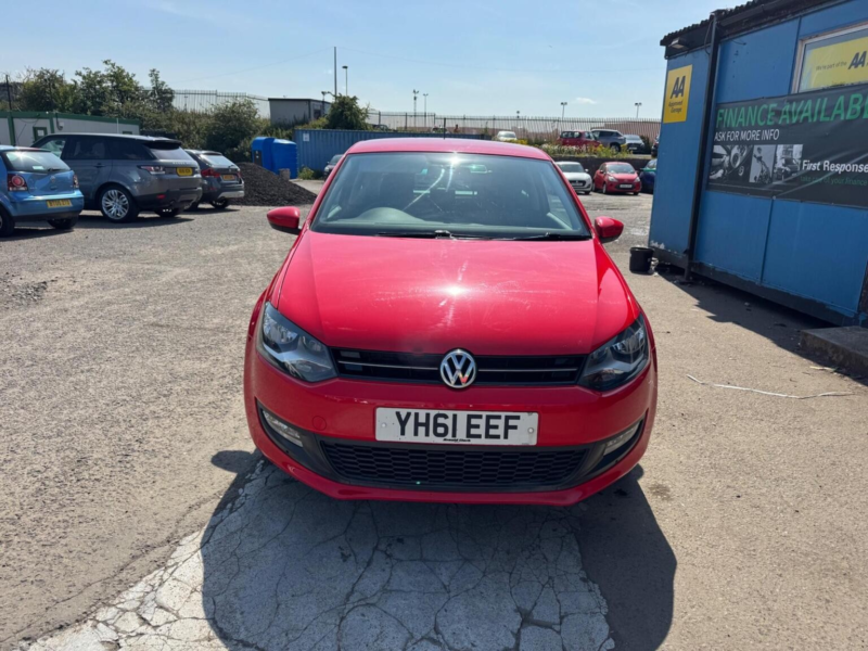 2011 Volkswagen Polo 1.2 Match Euro 5 3dr in Red — image 1