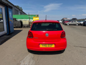 2011 Volkswagen Polo 1.2 Match Euro 5 3dr in Red — image 5