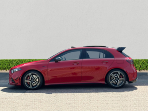 2019 Mercedes-Benz A Class 2.0 A35 Amg (premium Plus) Hatchback 5dr Petrol Spds Dct 4matic Euro 6 (s/s) (306 Ps) in Red — image 4