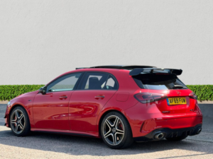 2019 Mercedes-Benz A Class 2.0 A35 Amg (premium Plus) Hatchback 5dr Petrol Spds Dct 4matic Euro 6 (s/s) (306 Ps) in Red — image 5