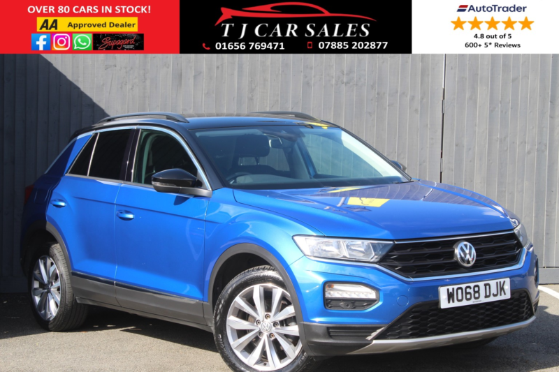 2018 Volkswagen T-Roc 1.0 Tsi Design in Blue — image 1