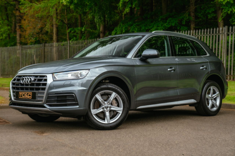 2018 Audi Q5 2.0 Tdi Sport SUV 5dr Diesel S Tronic Quattro Euro 6 (s/s) (190 Ps) in Grey — image 1