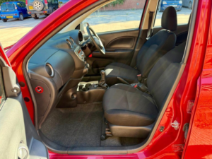2012 Nissan Micra 1.2 12v Visia Euro 5 5dr in Red — image 3