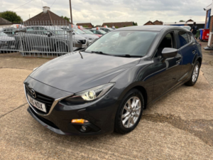 2016 Mazda Mazda3 2.0 Skyactiv-G Se-L Nav Hatchback 5dr Petrol Manual Euro 5 (s/s) (120 Ps) in Grey — image 3