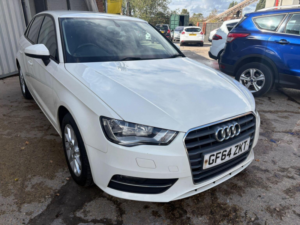 2015 Audi A3 1.6 Tdi Se Sportback Euro 6 (s/s) 5dr in White — image 5