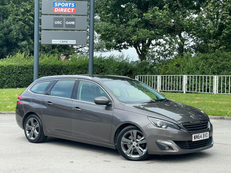 2014 Peugeot 308 Sw 2.0 Bluehdi Allure Auto Euro 6 (s/s) 5dr in Grey — image 1
