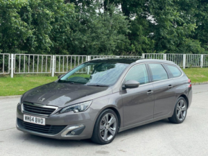 2014 Peugeot 308 Sw 2.0 Bluehdi Allure Auto Euro 6 (s/s) 5dr in Grey — image 3