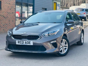 2021 Kia Ceed 1.0 T-Gdi Eco 2 Sportswagon Euro 6 (s/s) 5dr in Brown — image 3
