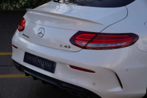 2018 Mercedes-Benz C Class 3.0 C43 V6 Amg (premium Plus) G-Tronic+ 4matic Euro 6 (s/s) 2dr in White — image 4