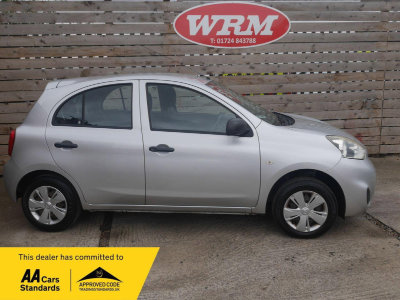 2015 Nissan Micra 1.2 Visia Hatchback 5dr Petrol Manual Euro 5 (80 Ps) in Silver — image 1