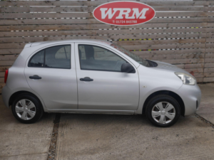 2015 Nissan Micra 1.2 Visia Hatchback 5dr Petrol Manual Euro 5 (80 Ps) in Silver — image 3