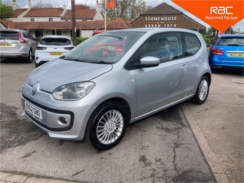 2012 Volkswagen Up! 1.0 High Up! Hatchback 3dr Petrol Manual Euro 5 (75 Ps) in Silver — image 1