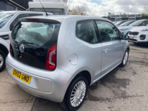 2012 Volkswagen Up! 1.0 High Up! Hatchback 3dr Petrol Manual Euro 5 (75 Ps) in Silver — image 6