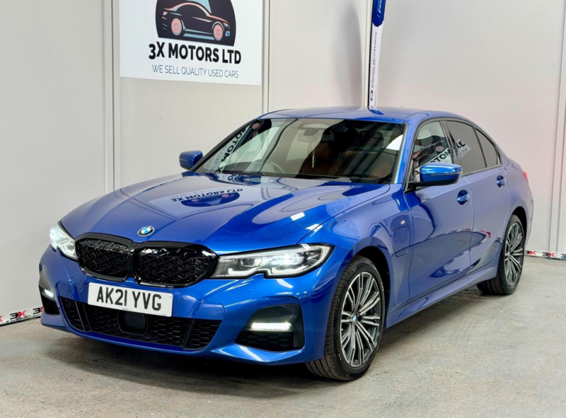 2020 BMW 3 Series 2.0 330e 12kwh M Sport Auto Euro 6 (s/s) 4dr in Blue — image 1