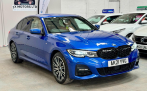 2020 BMW 3 Series 2.0 330e 12kwh M Sport Auto Euro 6 (s/s) 4dr in Blue — image 3
