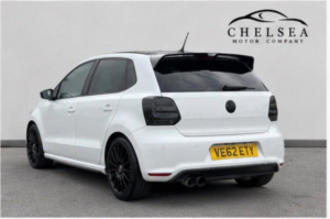 2013 Volkswagen Polo 1.4 Match DSG Euro 5 5dr in White — image 3