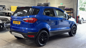 2017 Ford Ecosport 1.0 T Ecoboost Titanium S Blue 5dr Partleather+6 Stamps+cruise in Blue — image 6