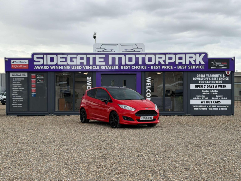 2016 Ford Fiesta 1.0t Ecoboost St-Line Euro 6 (s/s) 3dr in Red — image 1